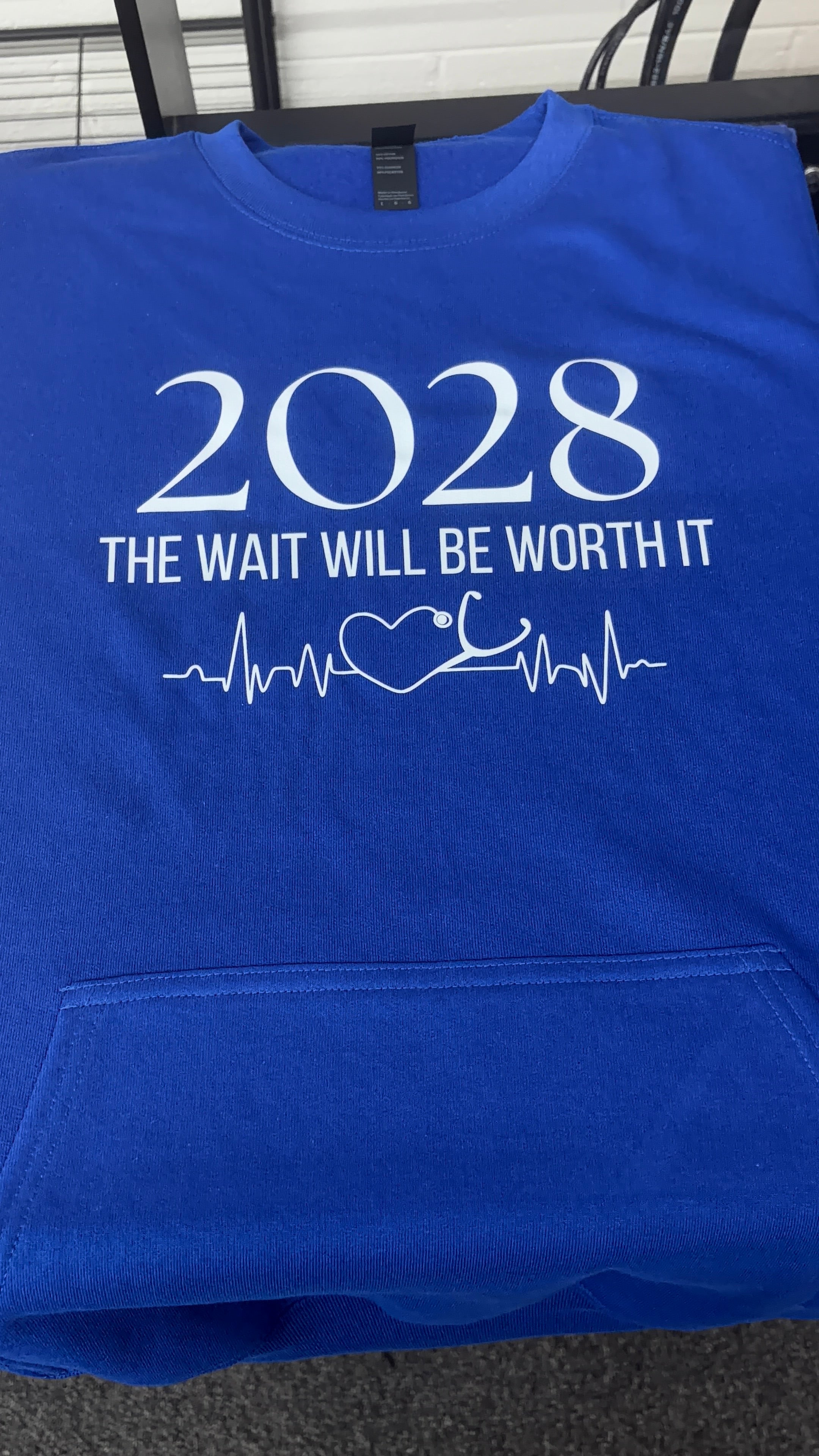 The Wait Will Be Worth It- Pocket Sweatshirt